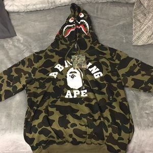 A Bathing Ape 1st Camo Hoodie